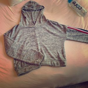 Super soft cropped hoodie